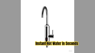 इंस्टेंट इलेक्ट्रिक हॉट वॉटर टैप, 3300W, 3-5 सेकंड में पानी गर्म करता है, रसोई में उपयोग के लिए उपयुक्त